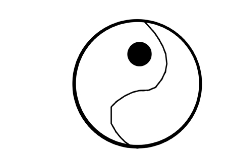 Creation of Yin & Yang: Step 2